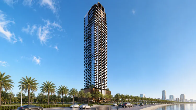 Tiger Al Ghaf Tower is a 50-floor beachfront landmark at Al Khan Beach, Sharjah, offering a perfect blend of cultural heritage and contemporary luxury. Located in one of Sharjah's most sought-after waterfront destinations, Tiger Al Ghaf Sharjah is designed with elegant architecture, premium finishes, and breathtaking sea view