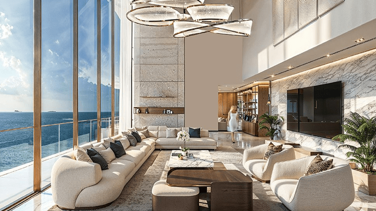 Tiger Al Ghaf Tower is a 50-floor beachfront landmark at Al Khan Beach, Sharjah, offering a perfect blend of cultural heritage and contemporary luxury. Located in one of Sharjah's most sought-after waterfront destinations, Tiger Al Ghaf Sharjah is designed with elegant architecture, premium finishes, and breathtaking sea view
