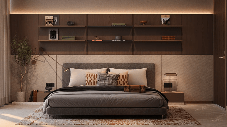 The Archive is a fully furnished residential development by Imtiaz Developments in Dubai Land Residence Complex. Its concept is centred around reading, quiet living and thoughtfully designed shared spaces.