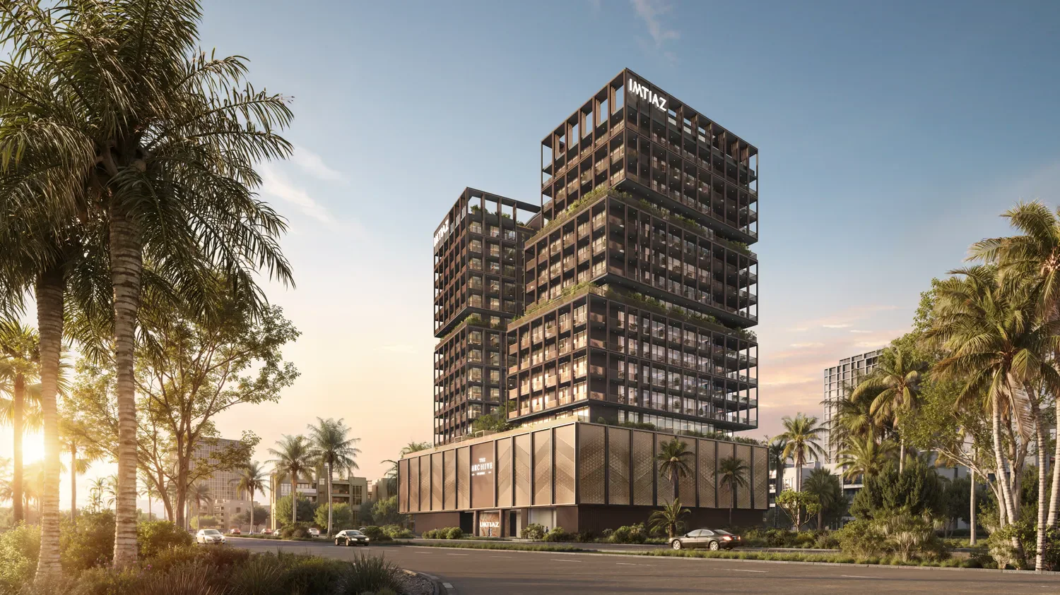 The Archive is a fully furnished residential development by Imtiaz Developments in Dubai Land Residence Complex. Its concept is centred around reading, quiet living and thoughtfully designed shared spaces.