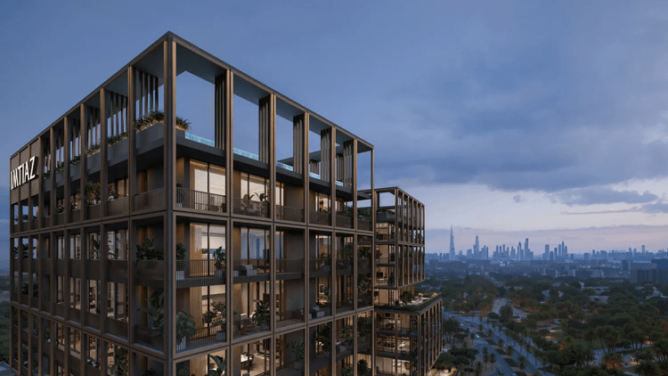 The Archive is a fully furnished residential development by Imtiaz Developments in Dubai Land Residence Complex. Its concept is centred around reading, quiet living and thoughtfully designed shared spaces.
