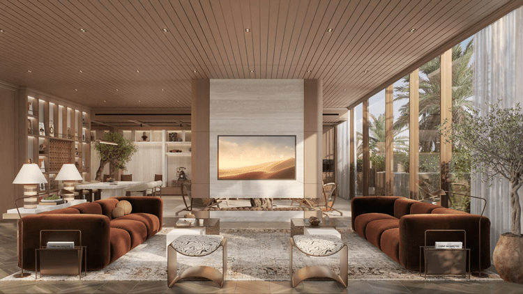 The Archive is a fully furnished residential development by Imtiaz Developments in Dubai Land Residence Complex. Its concept is centred around reading, quiet living and thoughtfully designed shared spaces.